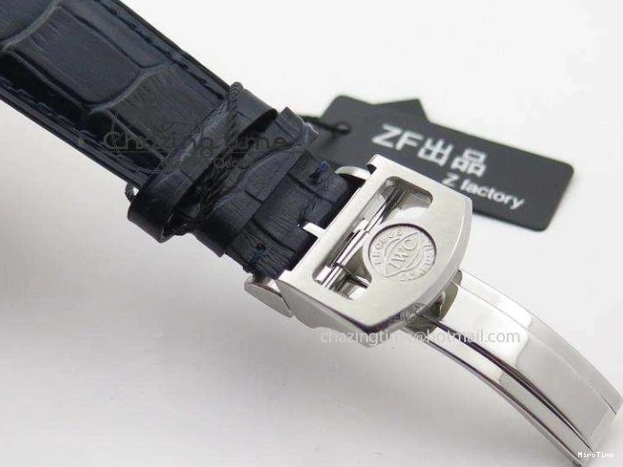 MIROTIME 0711 EasyCare Portuguese Real PR IW500705 ZF 1:1 Best Edition On Blue Leather Strap A52010 V 7310